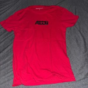 Aeropostal, Mens, Size M, Red, Short Sleeve T-shirt